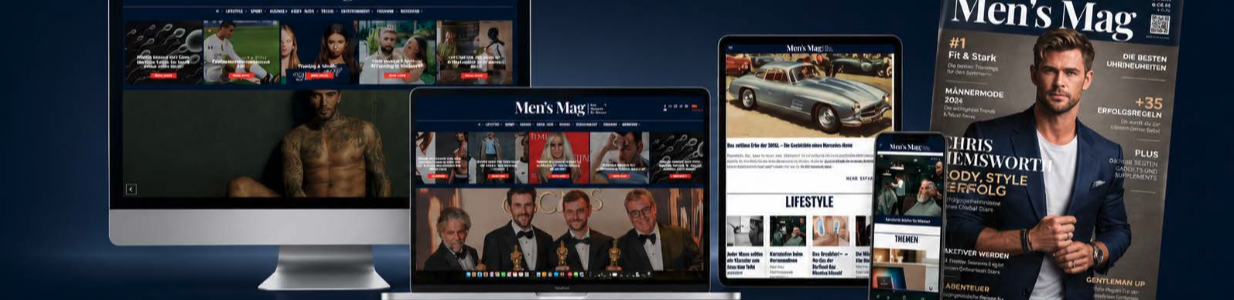 Men's Mag auf mehreren Endgeräten